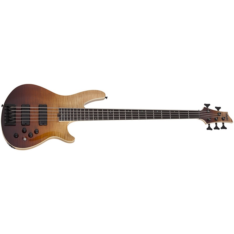 schecter-sls-elite-5-antique-fade-burst-5-string-bass-1393 SCHECTER SLS Elite-5 Antique Fade Burst 5 STRING BASS - 1393