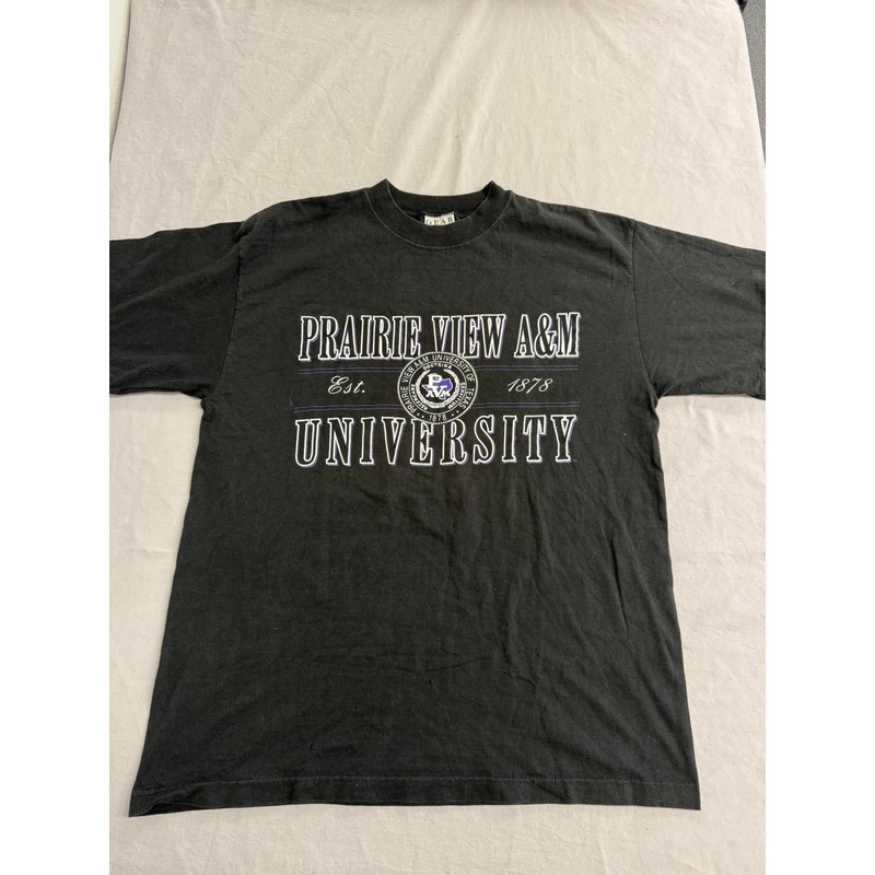 vtg-prairie-view-a-m-university-t-shirt-hbcu-made-in-usa-l-black VTG Prairie View A&M University T-shirt HBCU Made in USA L Black