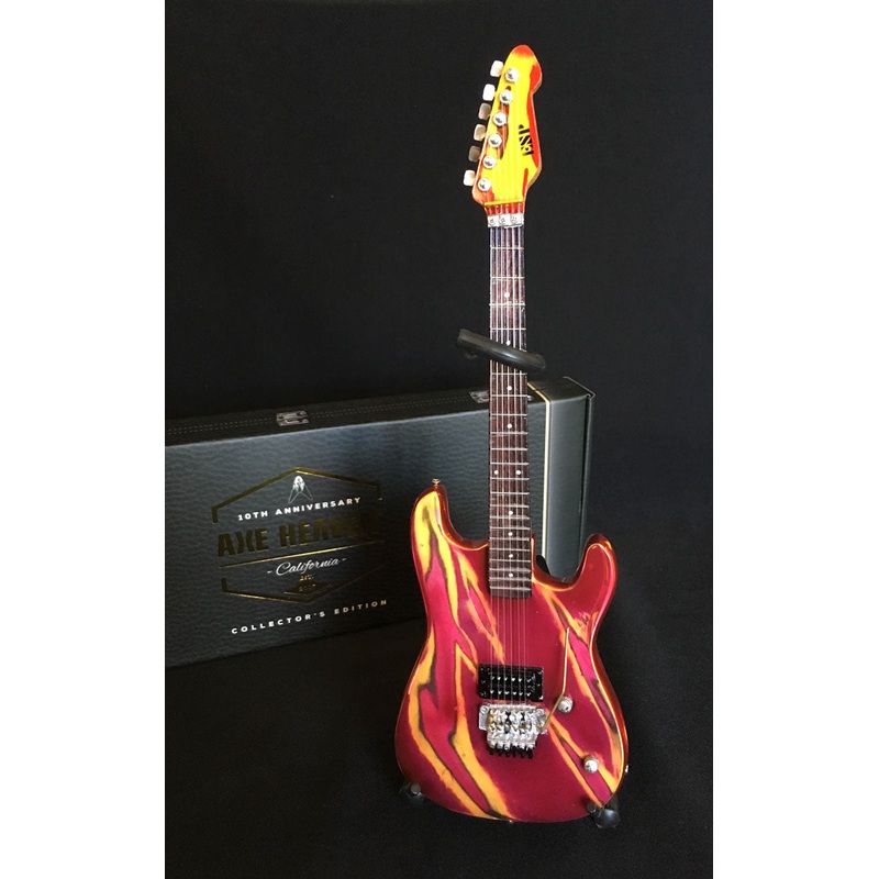 bruce-kulick-esp-multi-swirl-mini-guitar-replica-collectible Bruce Kulick ESP Multi-Swirl Mini Guitar Replica Collectible