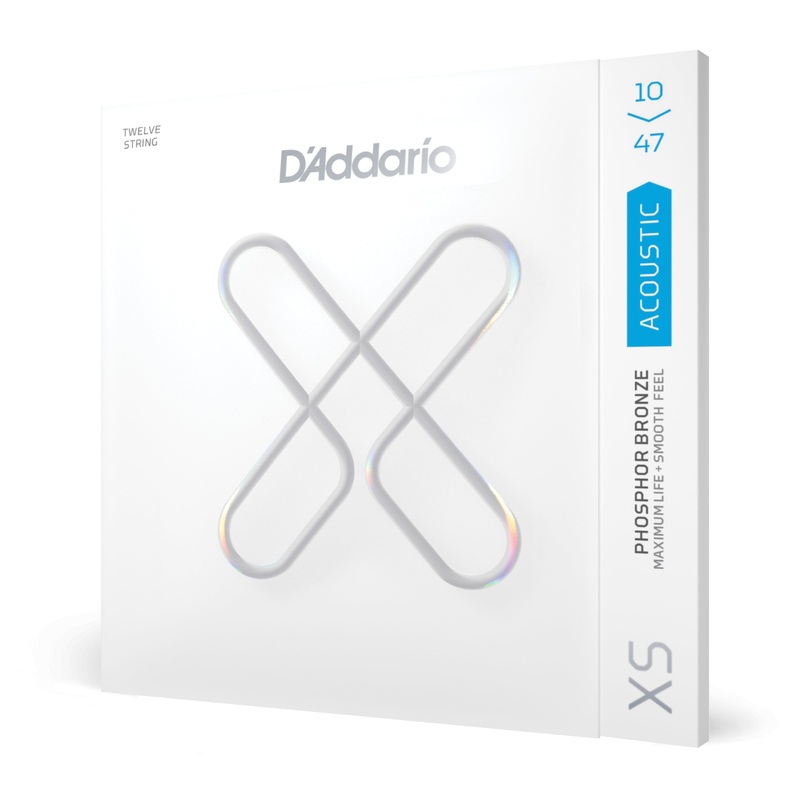 d-addario-10-47-light-xs-phosphor-bronze-coated-12-string-acoustic-guitar-strings D'Addario 10-47 Light XS Phosphor Bronze Coated 12-String Acoustic Guitar Strings
