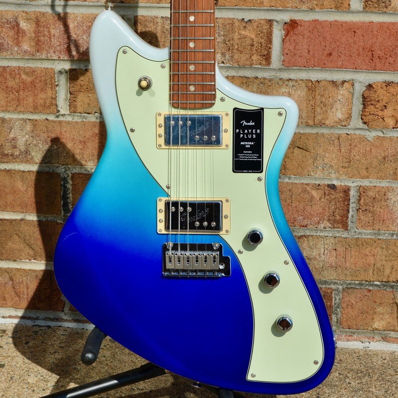fender-player-plus-meteora-hh-pau-ferro-fingerboard-belair-blue Fender Player Plus Meteora HH, Pau Ferro Fingerboard, Belair Blue