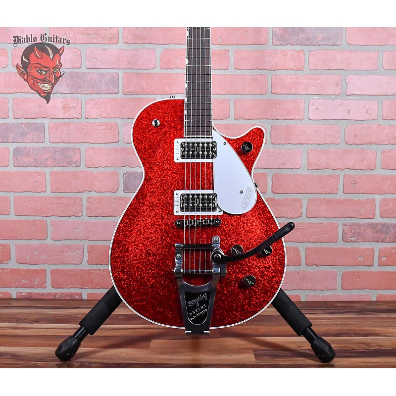 gretsch-g6129t-players-edition-jet-ft-with-bigsby-red-sparkle-2023-w-ohsc Gretsch G6129T Players Edition Jet FT with Bigsby Red Sparkle 2023 w/OHSC