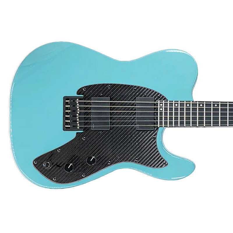 kls-telomere-custom-series-24-fret-electric-guitar-with-klos-blackouts-pickup-stone-blue Kls Telomere Custom Series 24 Fret Electric Guitar with Klos Blackouts Pickup - Stone Blue