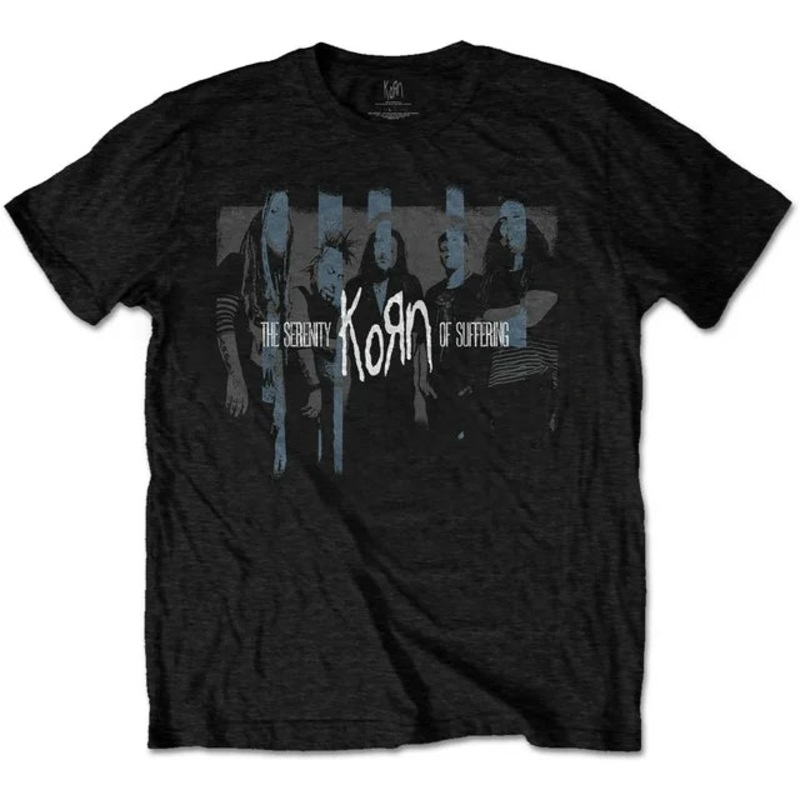 korn-band-photo-mens-t-shirt-the-serenity-of-suffering Korn Band Photo Mens T-shirt- The Serenity of Suffering