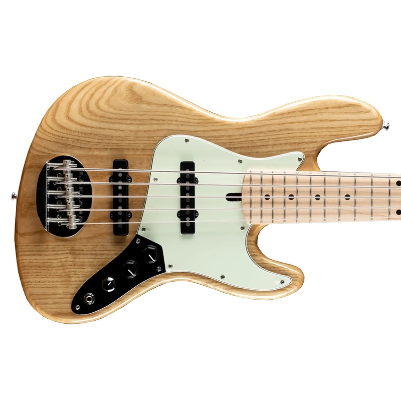 lakland-55-60-vintage-j-skyline-series-5-string-electric-bass-natural Lakland 55-60 "Vintage J" Skyline Series 5-String Electric Bass - Natural