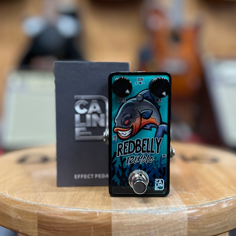 used-caline-redbelly-tremolo-pedal USED Caline Redbelly Tremolo Pedal