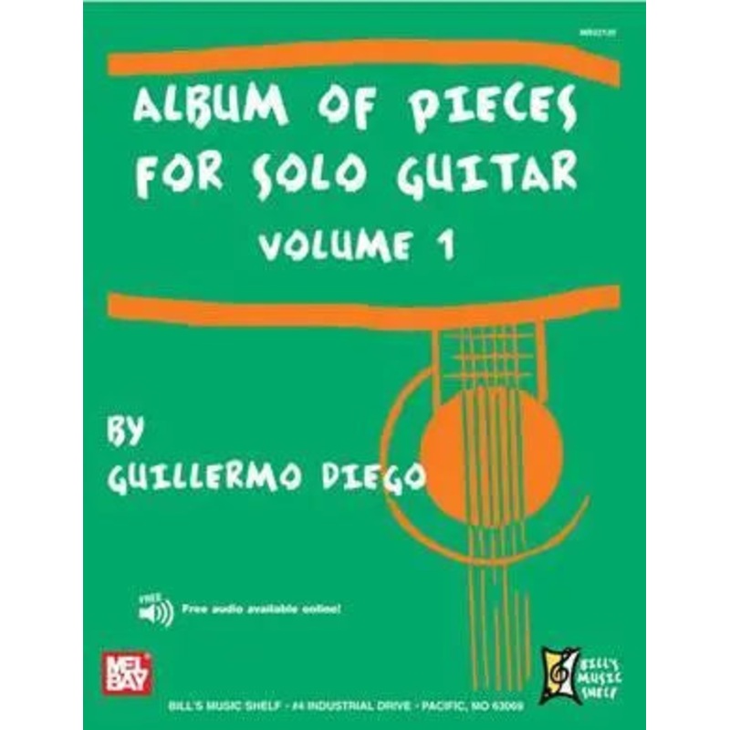 album-of-pieces-for-solo-guitar-volume-1 Album of Pieces for Solo Guitar, Volume 1