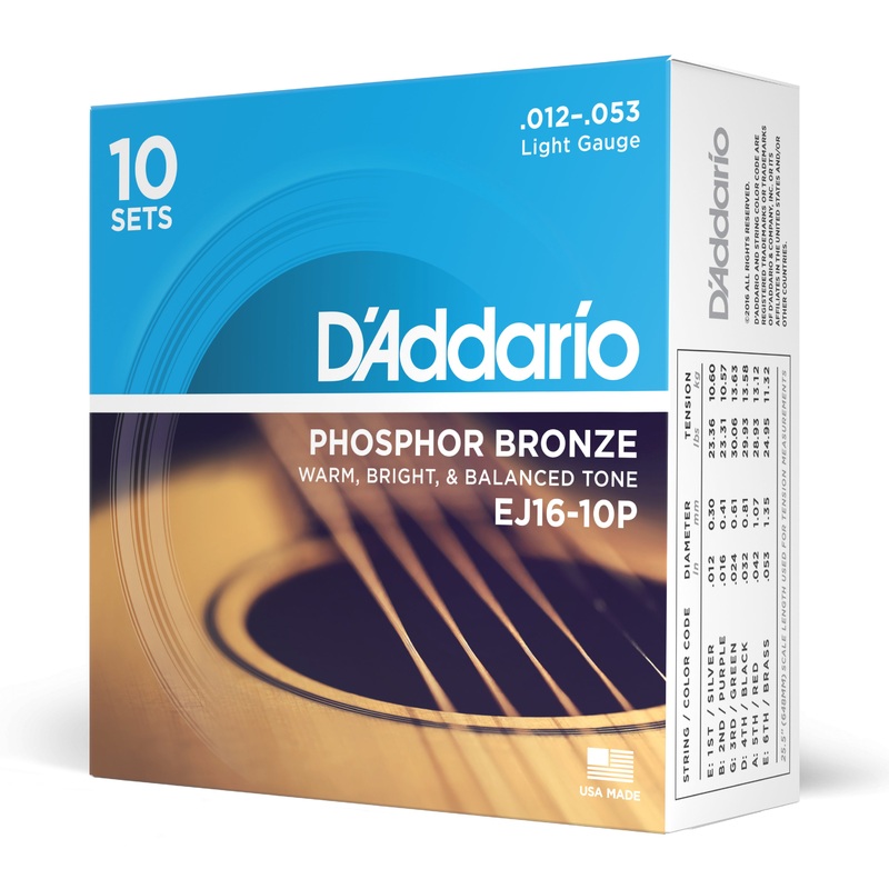 d-addario-ej16-10p-phosphor-bronze-acoustic-guitar-strings-light-10-sets D'Addario EJ16-10P Phosphor Bronze Acoustic Guitar Strings Light 10 Sets