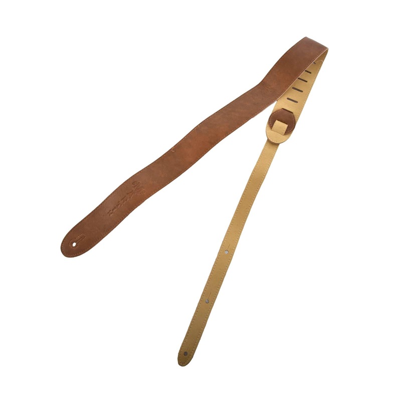 martin-italian-leather-guitar-strap-tan Martin Italian Leather Guitar Strap, Tan