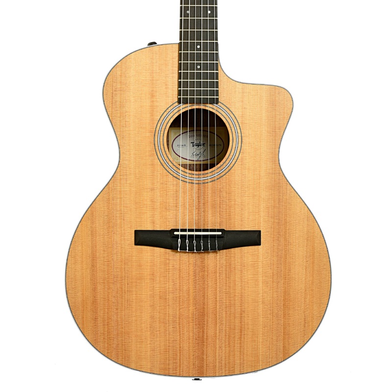 taylor-214ce-n-nylon-string-acoustic-electric-guitar-2024 Taylor 214CE-N Nylon String Acoustic-Electric Guitar (2024)