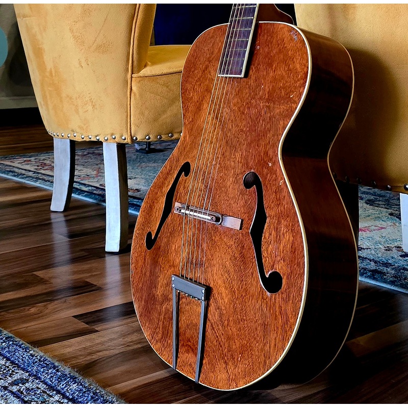 1948-kay-archtop-k-36-super-grand-auditorium-acoustic-mahogany-w-case 1948 Kay Archtop - K-36 Super Grand Auditorium Acoustic - Mahogany w/Case