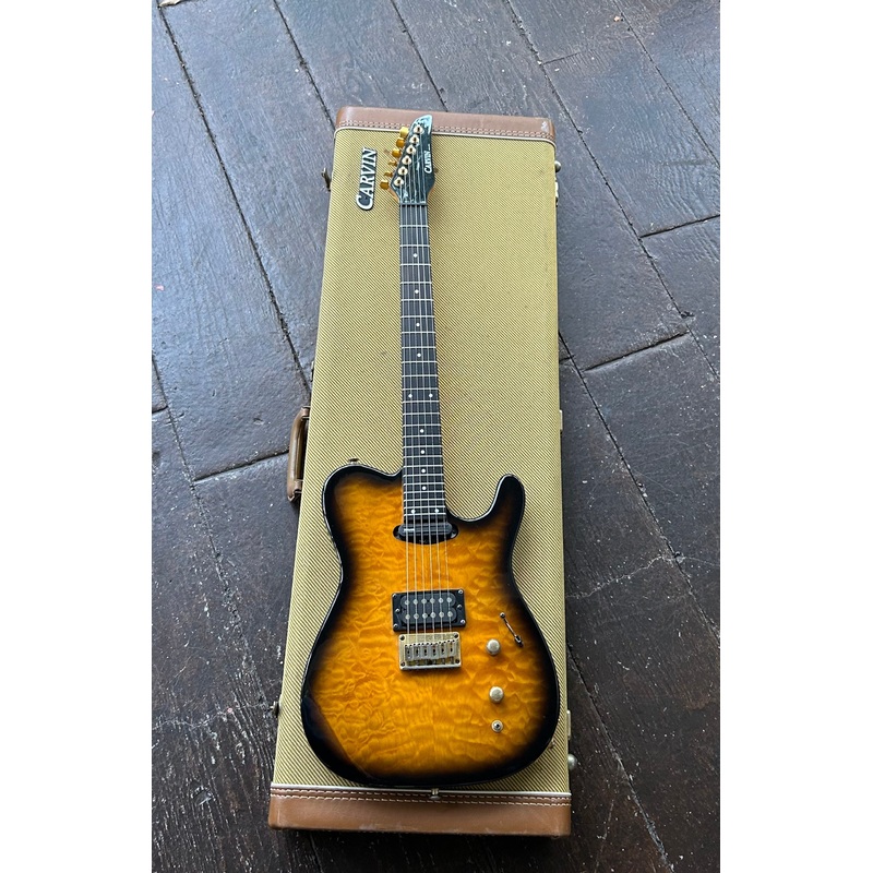 1995-carvin-telecaster-maple-custom-tl60 1995 Carvin Telecaster Maple Custom TL60