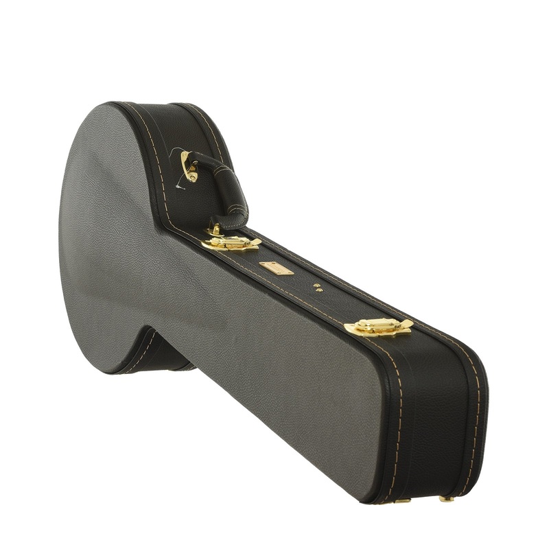 crossrock-case-company-openback-banjo-hardshell-case-black Crossrock Case Company Openback Banjo Hardshell Case, Black