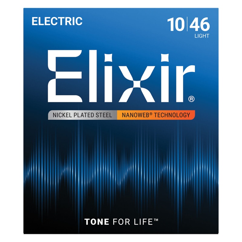 elixir-nanoweb-10-46-coated-nickel-plated-electric-guitar-strings-light Elixir Nanoweb 10-46 Coated Nickel Plated Electric Guitar Strings Light