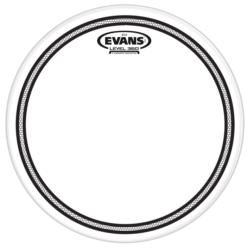 evans-ec2s-clear-sst-18-drumhead Evans EC2S Clear SST 18" Drumhead
