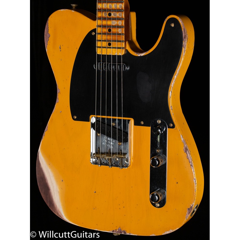 fender-custom-shop-1952-telecaster-heavy-relic-aged-nocaster-blonde-130 Fender Custom Shop 1952 Telecaster Heavy Relic Aged Nocaster Blonde (130)