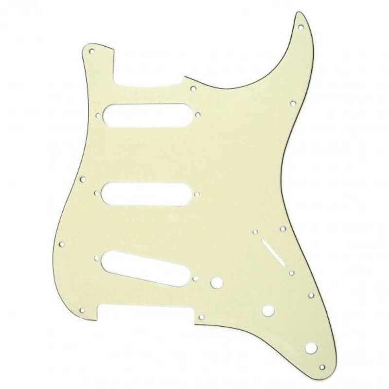 fender-genuine-11-hole-stratocaster-pickguard-scratchplate-mint-green-0992144000 Fender Genuine 11 Hole Stratocaster PickGuard Scratchplate - Mint Green (0992144000)