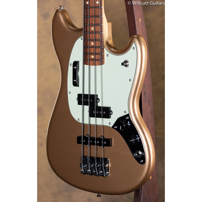 fender-player-mustang-bass-pj-firemist-gold Fender Player Mustang Bass PJ Firemist Gold