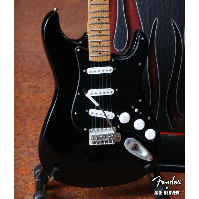 fender-strat-black-finish-black-pick-guard-officially-licensed-miniature-guitar-replica Fender Strat Black Finish & Black Pick Guard - Officially Licensed Miniature Guitar Replica