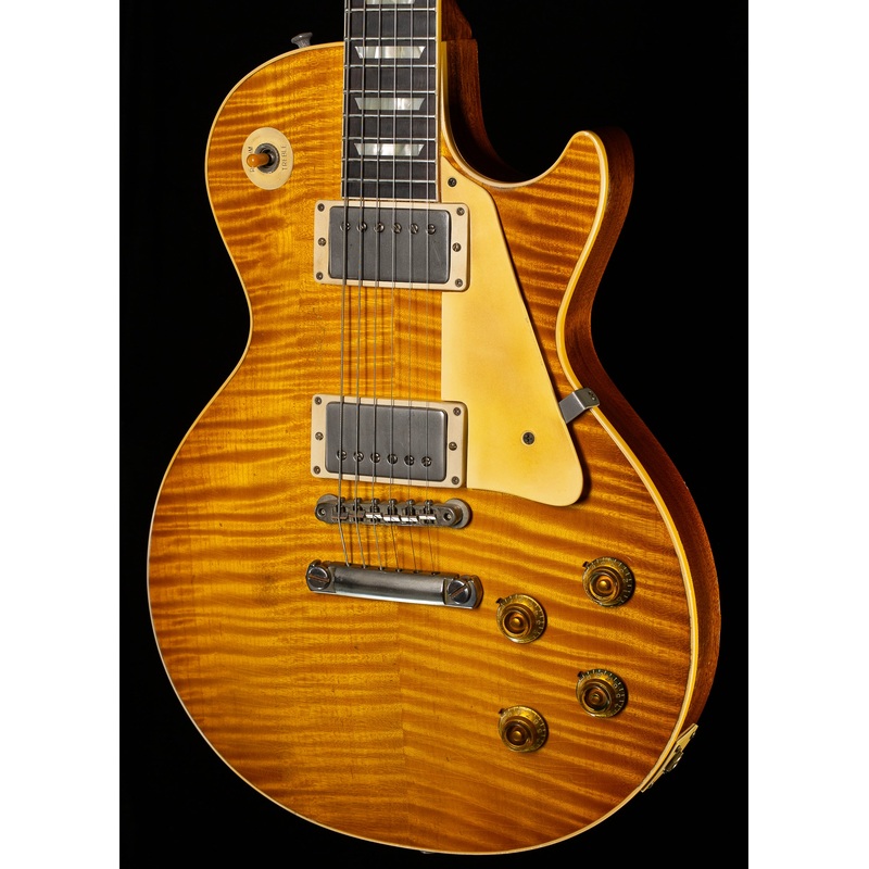 gibson-custom-shop-1959-les-paul-standard-brazilian-rosewood-tom-s-lemon-murphy-lab-aged-148 Gibson Custom Shop 1959 Les Paul Standard Brazilian Rosewood Tom's Lemon Murphy Lab Aged (148)
