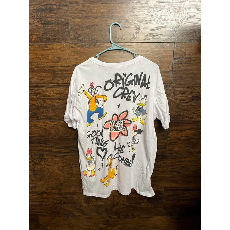 mickey-and-friends-graffiti-t-shirt-disney-mouse-two-thumbs-white Mickey and Friends Graffiti T-shirt -Disney Mouse Two Thumbs White