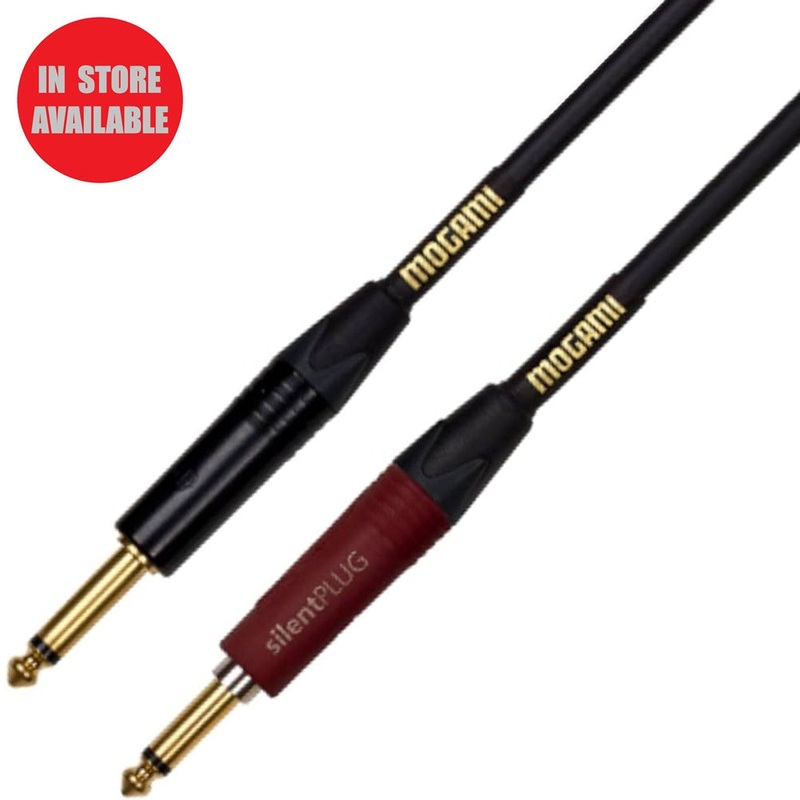 mogami-gold-instrument-cable-with-silent-plug-18ft MOGAMI Gold Instrument Cable with Silent Plug 18ft