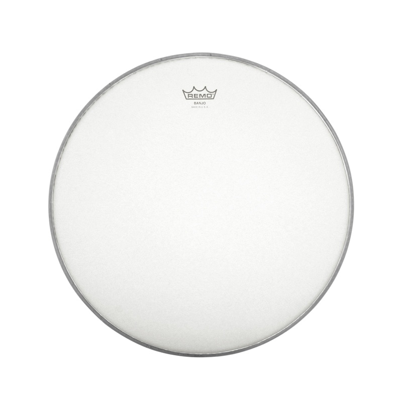 remo-frosted-top-banjo-head-10-1-2in-diameter-high-crown Remo Frosted Top Banjo Head, 10-1/2in Diameter, High Crown
