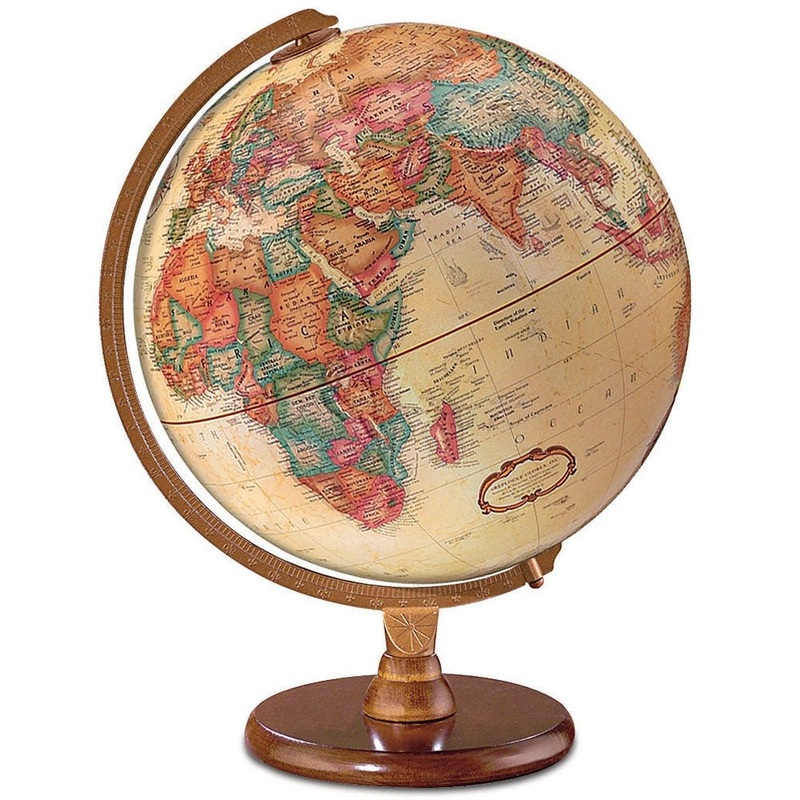 replogle-12-hastings-antique-ocean-desktop-globe Replogle 12" HASTINGS Antique Ocean Desktop Globe