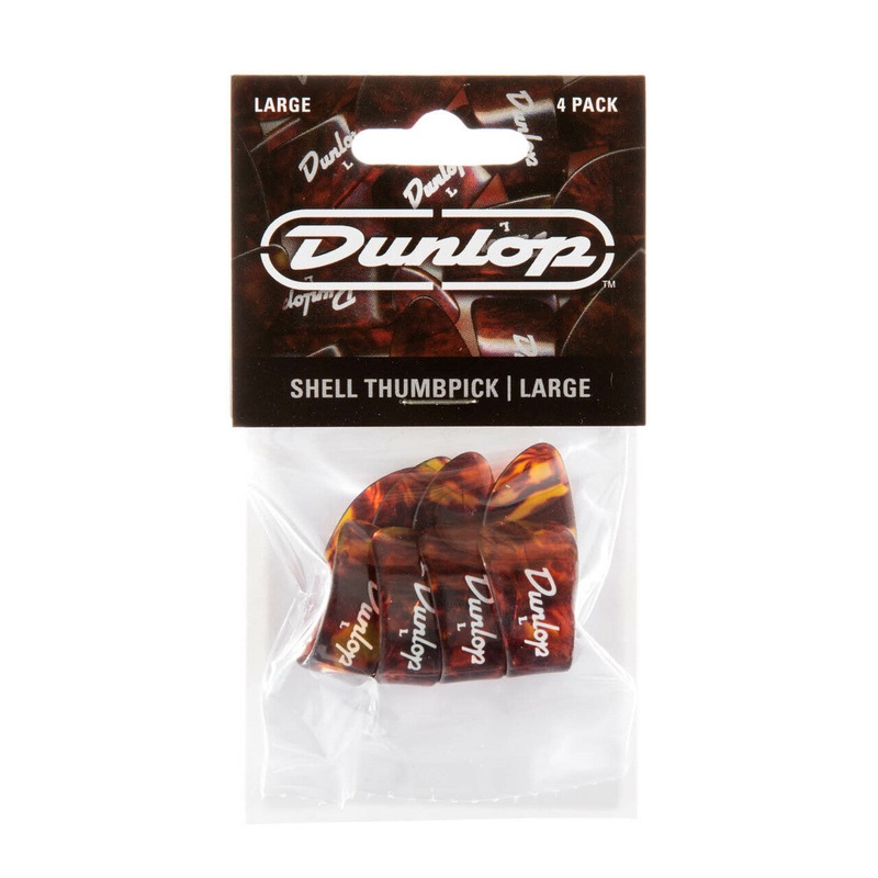 dunlop-shell-large-thumbpicks-4-pack DUNLOP SHELL LARGE THUMBPICKS 4 Pack