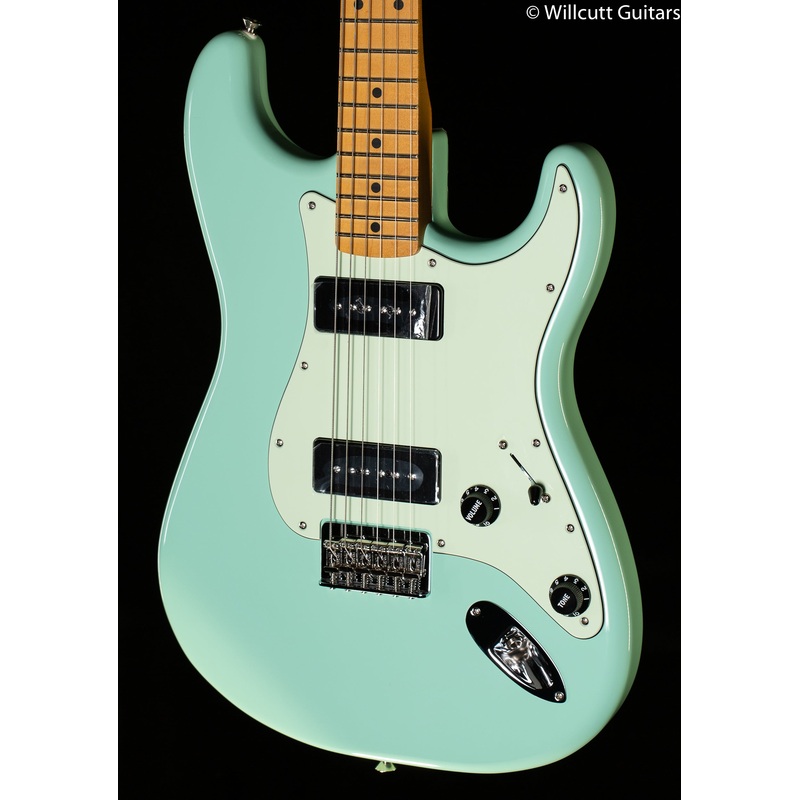 fender-noventa-stratocaster-maple-fingerboard-surf-green-247 Fender Noventa Stratocaster Maple Fingerboard Surf Green (247)