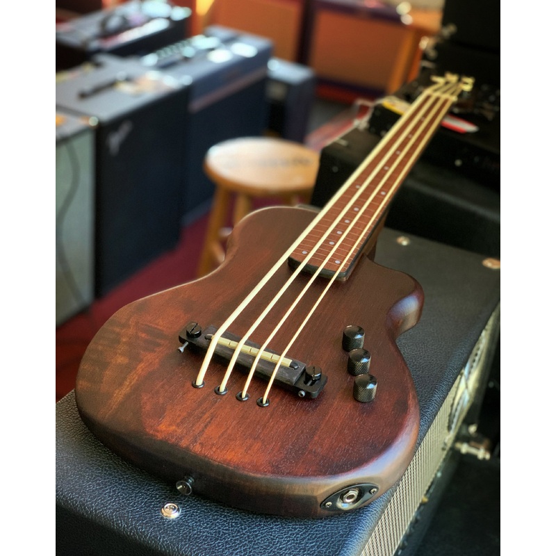 gold-tone-me-bassfl-fretless-solidbody-microbass-gigbag-23in-scale Gold Tone ME-BassFL Fretless Solidbody MicroBass & Gigbag, 23in Scale