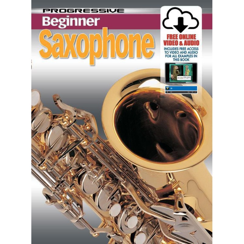 progressive-beginner-saxophone-book-online-video-audio Progressive Beginner Saxophone Book/Online Video & Audio