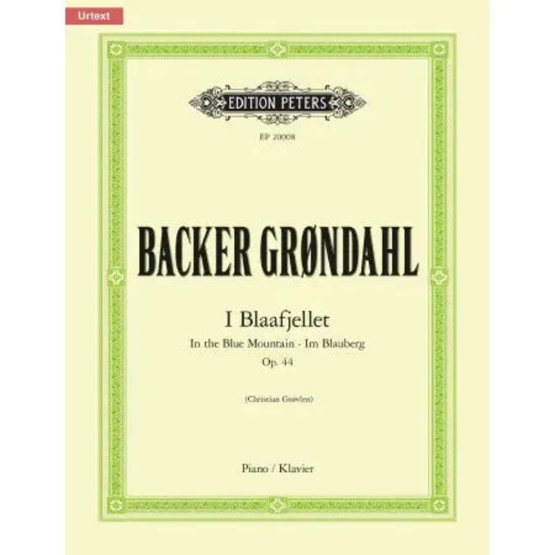 agathe-backer-grndahl-i-blaafjellet-in-the-blue-mountain-op-44-piano-solo Agathe Backer Grndahl: I Blaafjellet (In the Blue Mountain) Op. 44 (Piano Solo)