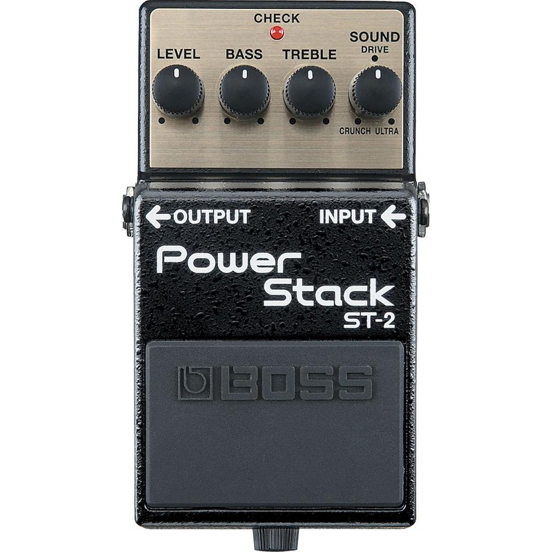 boss-st-2-power-stack-boost-distortion-effects-pedal BOSS ST-2 Power Stack Boost Distortion Effects Pedal