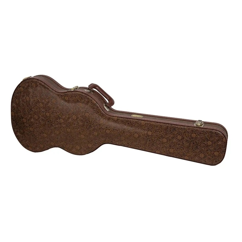 crossrock-crw530sg-gibson-sg-style-electric-guitar-case-blossom-brown Crossrock CRW530SG Gibson SG Style Electric Guitar Case - Blossom Brown
