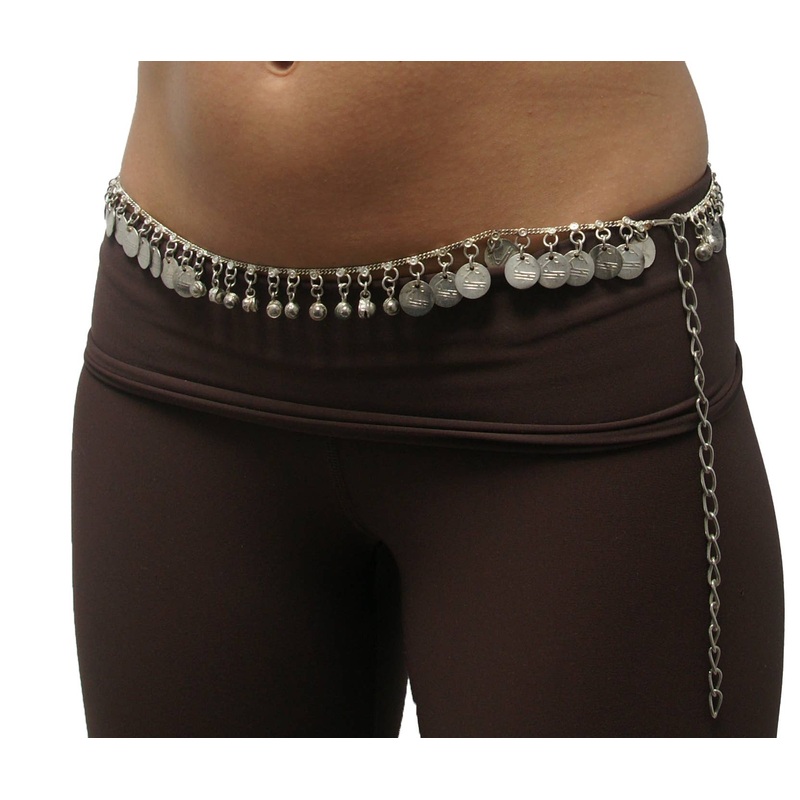 draping-chain-with-bells-belly-dance-belt-coins-bells Draping Chain with Bells / Belly Dance Belt: Coins & Bells