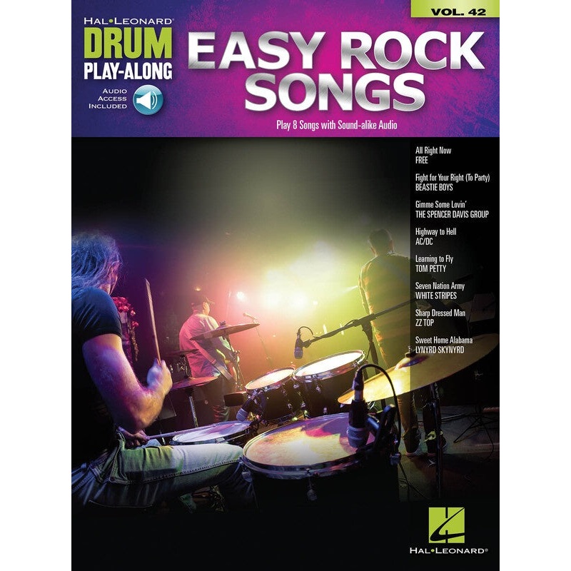 easy-rock-songs-drum-play-along EASY ROCK SONGS - DRUM PLAY ALONG