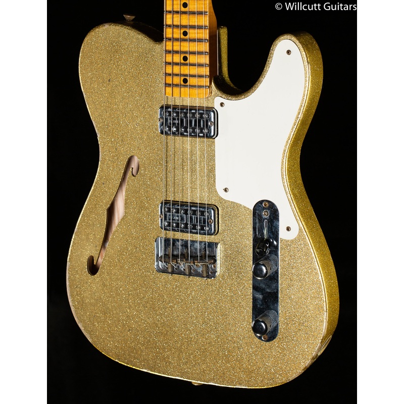 fender-custom-shop-ltd-caballo-tono-ligero-relic-aged-gold-sparkle-893 Fender Custom Shop LTD Caballo Tono Ligero Relic Aged Gold Sparkle (893)