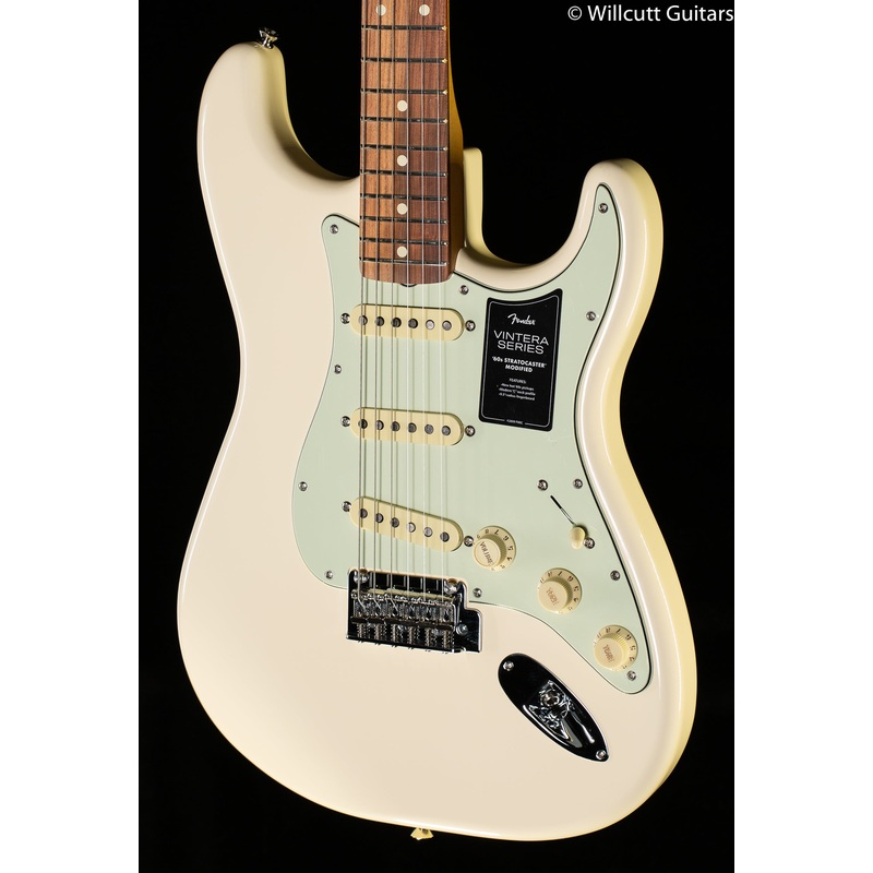 fender-vintera-60s-stratocaster-modified-olympic-white-579 Fender Vintera '60s Stratocaster Modified Olympic White (579)
