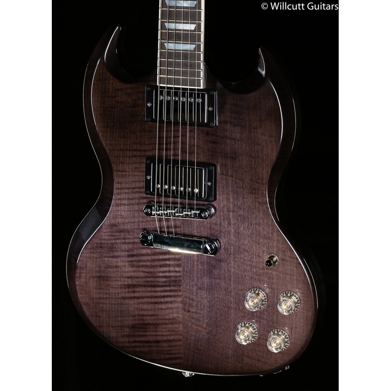 gibson-sg-modern-trans-black-fade Gibson SG Modern Trans Black Fade