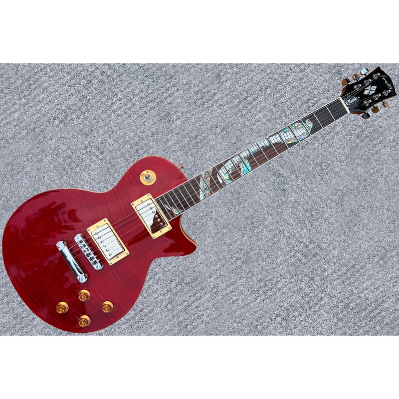 new-firefly-ffsps-electric-guitars-transparent-red-color New Firefly FFSPS Electric Guitars (Transparent Red Color )