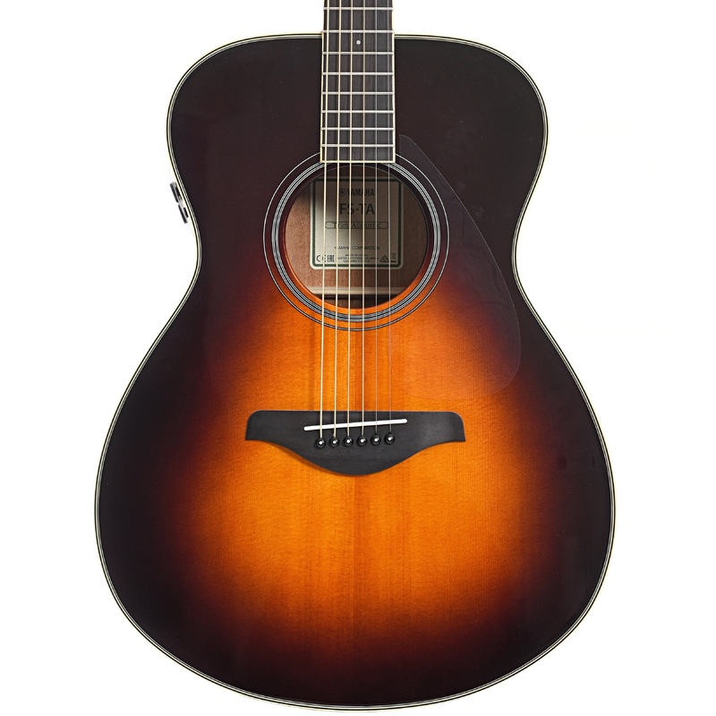 yamaha-fs-ta-brown-sunburst-transacoustic-guitar Yamaha FS-TA Brown Sunburst TransAcoustic Guitar