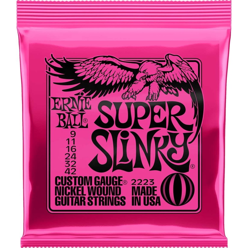ernie-ball-9-42-nickel-super-slinky-electric-guitar-strings-2223 Ernie Ball 9-42 Nickel Super Slinky Electric Guitar Strings 2223