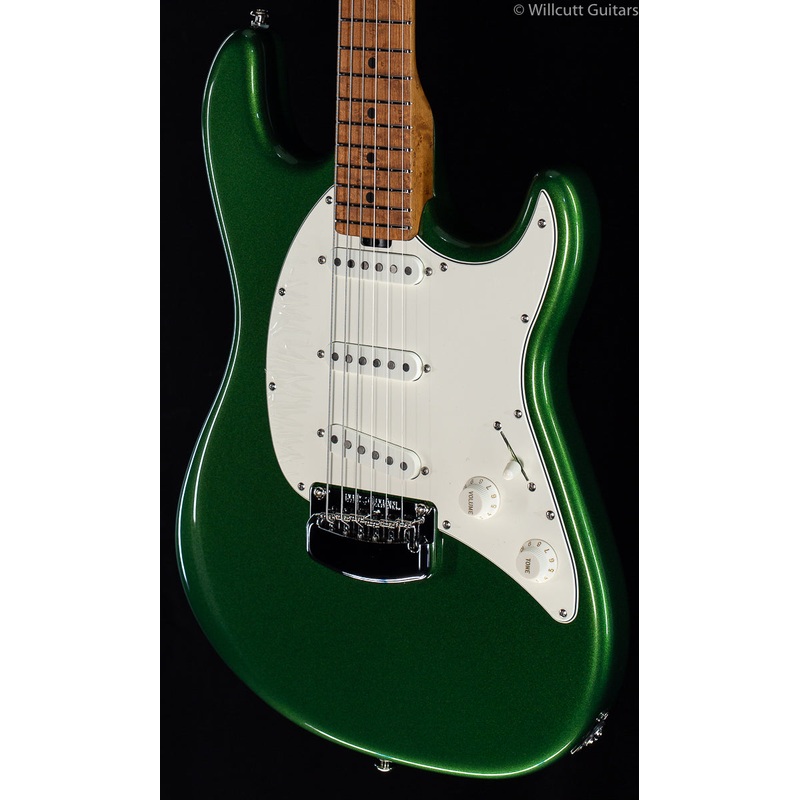 ernie-ball-music-man-cutlass-rs-sss-trem-charging-green Ernie Ball Music Man Cutlass RS SSS Trem Charging Green