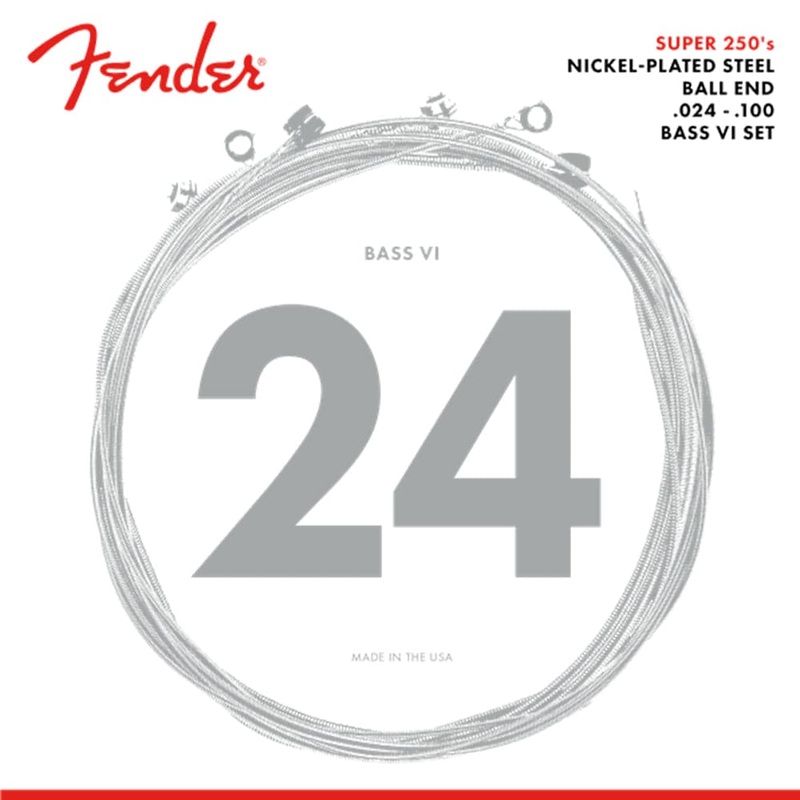 fender-250b6-bass-vi-guitar-strings-24-100 Fender 250B6 Bass VI Guitar Strings - 24-100
