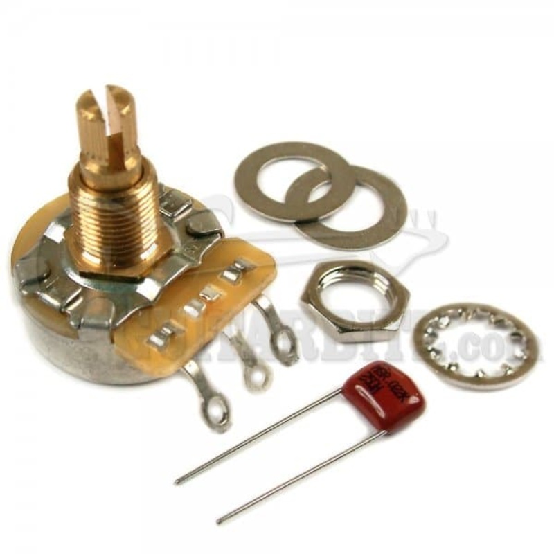 fender-pure-vintage-tone-volume-pot-250k-split-shaft-0990830000 Fender Pure Vintage Tone / Volume Pot 250k Split Shaft (0990830000)