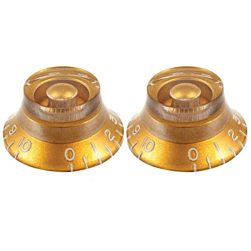 gold-bell-knobs-universal-for-guitar-or-bass-set-of-2 Gold Bell Knobs - Universal - For Guitar or Bass - Set of 2