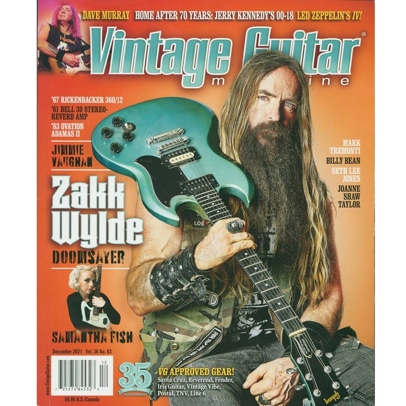 vintage-guitar-magazine-december-2021 Vintage Guitar Magazine - December 2021