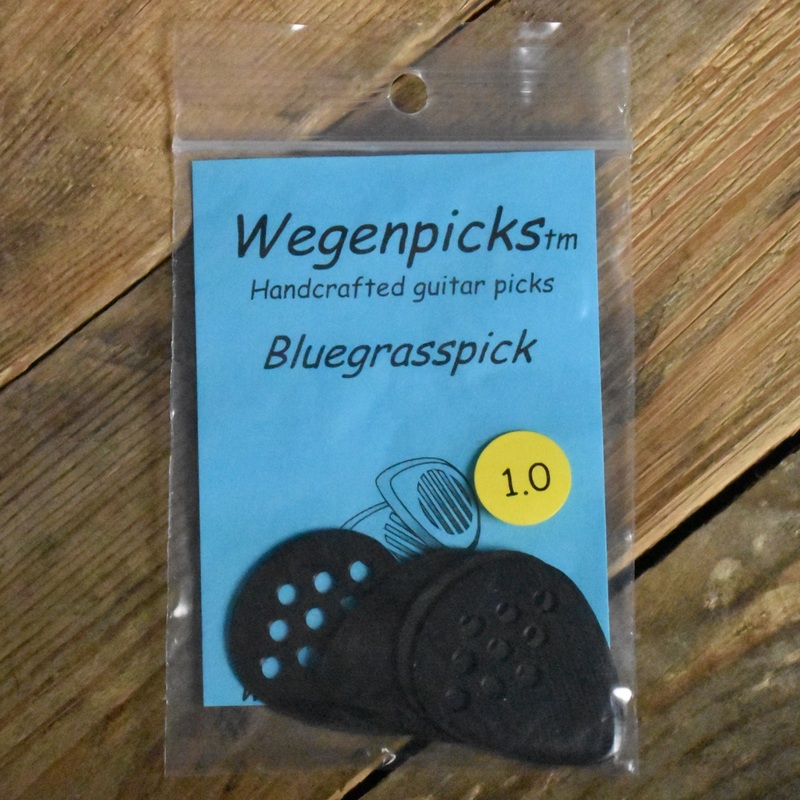wegenpicks-1-00mm-black-bluegrass-pick-4-pack-bg100b Wegenpicks 1.00mm Black Bluegrass Pick - 4 Pack - BG100B