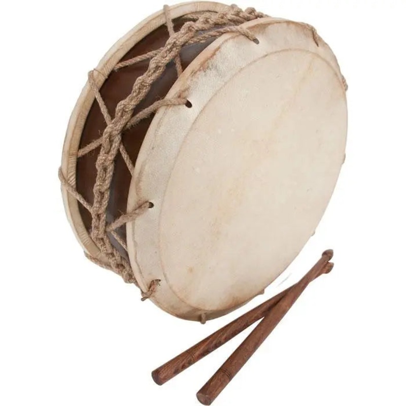 ems-tabor-drum-9-with-sticks EMS Tabor Drum, 9", with Sticks